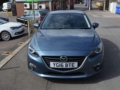 Used Mazda 3 165 HP (121 kW) 2016 Blue Hatchback