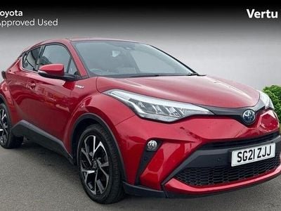 Used Toyota C-HR Design 122 HP (89 kW) 2021 Red SUV