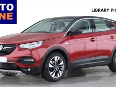 Used Vauxhall Grandland X Sport 130 HP (95 kW) 2019 Red SUV