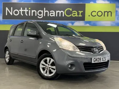 Used Nissan Note Acenta 110 HP (80 kW) 2009 Grey Hatchback