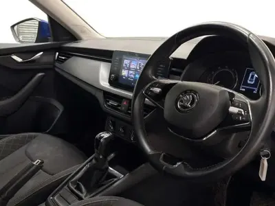 Used Skoda Kamiq SE 110 HP (80 kW) 2022 Blue SUV