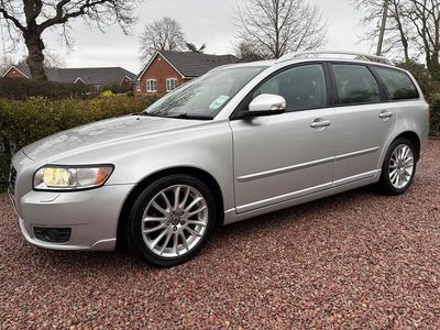 Silver Used 2010 Volvo V50 SE Lux Estate | £4,299 (Fair price)