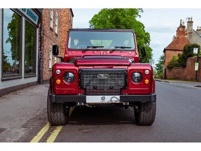 Used Land Rover Defender 1986 Red SUV