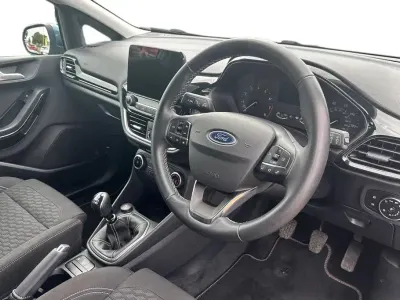 Used Ford Fiesta Titanium 125 HP (91 kW) 2023 Blue Hatchback