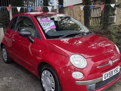 Used Fiat 500 Pop 69 HP (50 kW) 2010 Red Hatchback