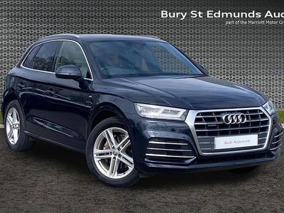 Used Audi Q5 S-Line 187 HP (137 kW) 2018 Blue SUV