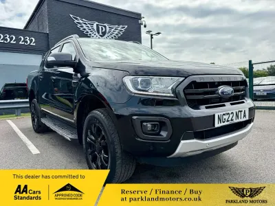 Used Ford Ranger Wildtrack 210 HP (154 kW) 2022 Black Pickup