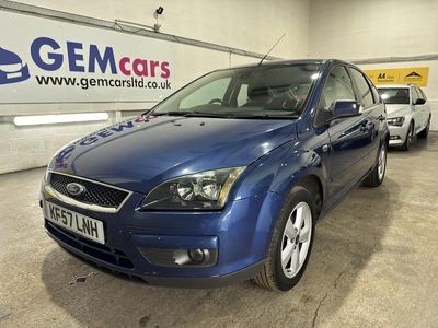 Used Ford Focus Ghia 2007 Blue Hatchback