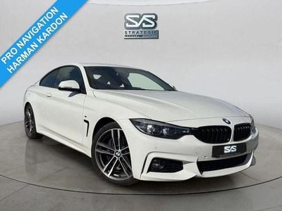 Used BMW 420 M Sport 190 HP (139 kW) 2018 White Coupe