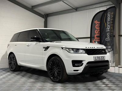 White Used 2015 Land Rover Range Rover Sport HSE SUV | £13,995 (Fair price)