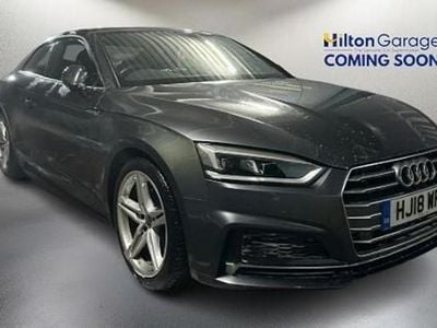 Used Audi A5 S-Line 190 HP (139 kW) 2018 Grey Coupe