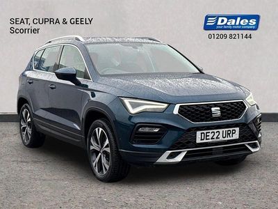 Used Seat Ateca 4Drive 150 HP (110 kW) 2022 Blue SUV