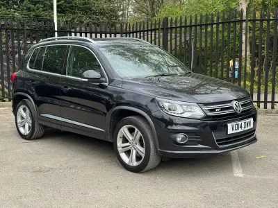 Second-hand VW Tiguan R-line 2014 Negru SUV