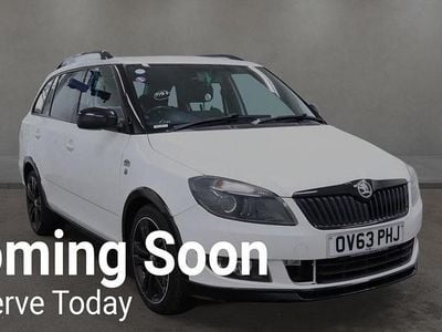 Used Skoda Fabia Monte Carlo 105 HP (77 kW) 2013 White Estate