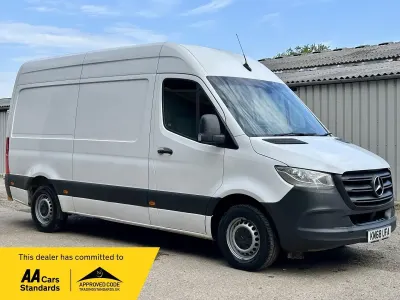 Używany Mercedes Sprinter 2018 Biały Van