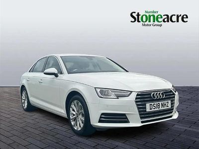 White Used 2018 Audi A4 Comfort Sedan | £9,995 (Super price)