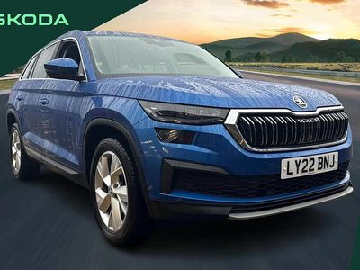 Used Skoda Kodiaq SE L 147 HP (108 kW) 2022 Blue SUV