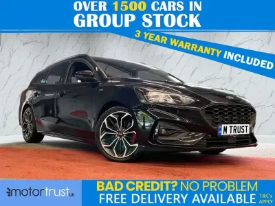 Używany Ford Focus ST-Line X 120 KM (88 kW) 2019 Czarny Kombi