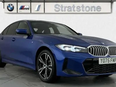 Begagnad BMW 330e M Sport 288 HK (211 kW) 2026 Blå