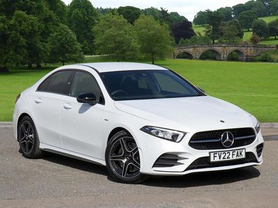Digital white metallic Used 2022 Mercedes A250 Executive Sedan | £22,600 (Fair price)