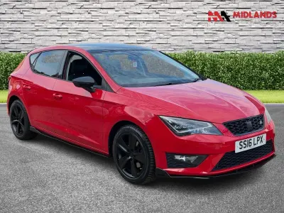 Used Seat Leon FR 150 HP (110 kW) 2016 Red Hatchback