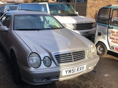 Silver Used 2002 Mercedes CLK230 Elegance Coupe | £2,990 (Fair price)
