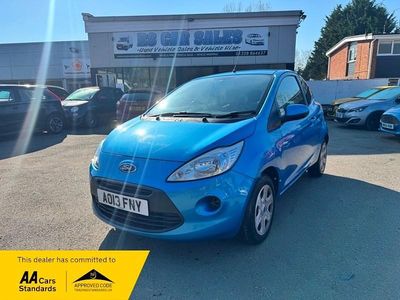 Used Ford Ka 69 HP (50 kW) 2013 Blue Hatchback