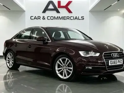 Used Audi A3 Sport 150 HP (110 kW) 2015 Red Sedan