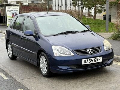 Blue Used 2005 Honda Civic Executive Hatchback | £4,995 (Expensive)