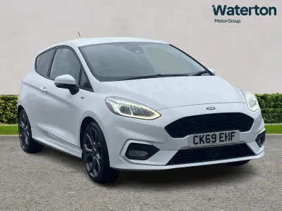 Used Ford Fiesta ST-Line X 100 HP (73 kW) 2019 White Hatchback