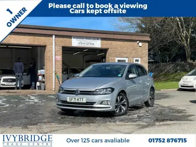 Used VW Polo Match 95 HP (69 kW) 2021 Silver Hatchback