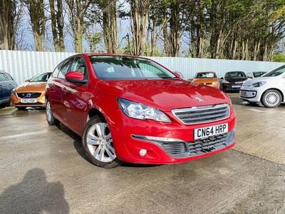 Begagnad Peugeot 308 SW Active 130 HK (95 kW) 2014 Röd Kombi