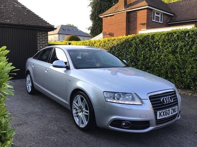 Used Audi A6 S-Line 2010 Silver Sedan