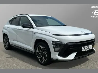 Used Hyundai Kona N Line 100 HP (73 kW) 2026 Serenity white SUV