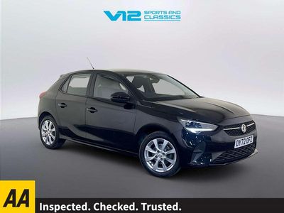 Used Vauxhall Corsa Design Edition 75 HP (55 kW) 2022 Black Hatchback