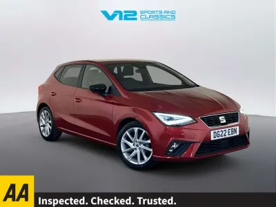 Usado Seat Ibiza FR 95 HP (69 kW) 2022 Vermelho Citadino