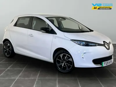 Usado Renault Zoe Signature 80 kW (109 HP) 2019 Branco Citadino