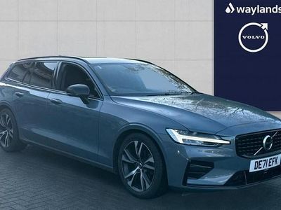 Grey Used 2021 Volvo V60 R-Design Estate | £24,951 (Expensive)