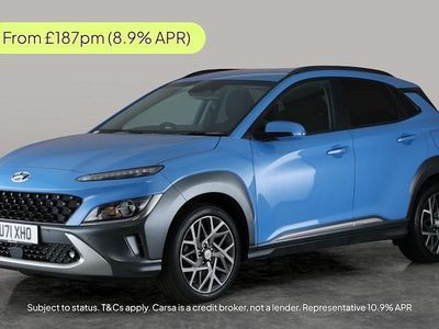 Blue Used 2021 Hyundai Kona Premium SUV | £14,293 (Fair price)
