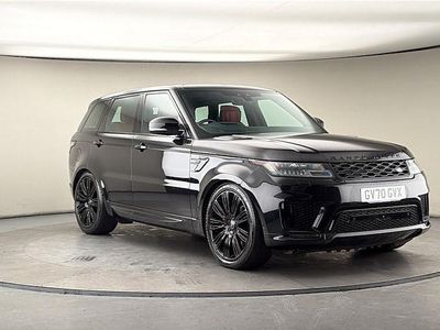 Used Land Rover Range Rover Sport Autobiography Dynamic 525 HP (386 kW) 2020 Santorini black SUV