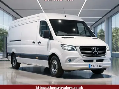 Begagnad Mercedes Sprinter Progressive 2021 Vit Van