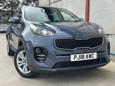 Used Kia Sportage 2018 Blue SUV