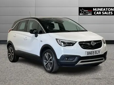 Used Vauxhall Crossland X Elite 130 HP (95 kW) 2019 White SUV