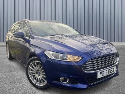 Blue Used 2015 Ford Mondeo Titanium Estate | £3,699 (Good price)