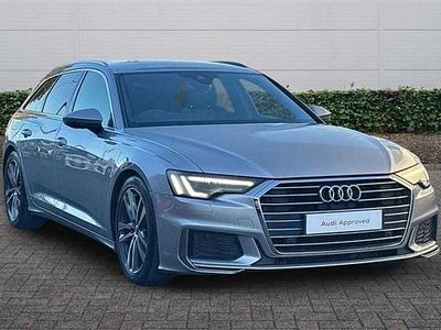 Silver Used 2019 Audi A6 S-Line Estate | £20,495 (Fair price)