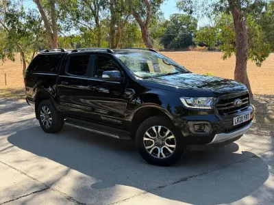 Used Ford Ranger Wildtrack 200 HP (147 kW) 2020 Black Pickup