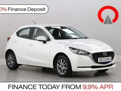 Używany Mazda 2 75 KM (55 kW) 2022 Biały Hatchback