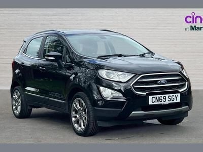 Used Ford Ecosport Titanium 125 HP (91 kW) 2019 Black SUV