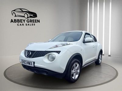 Used Nissan Juke Visia 94 HP (69 kW) 2013 White SUV