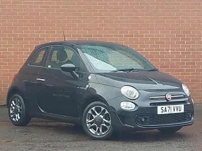 Black Used 2021 Fiat 500 Hatchback | £8,998 (Fair price)